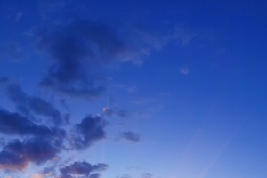 天空 夕阳 海边 素材