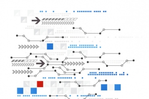 科技数据炫彩背景