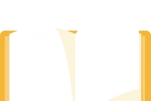 矢量图展开的书本