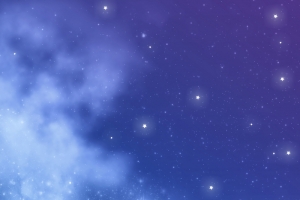 蓝色背景梦幻星空宇宙平面广告