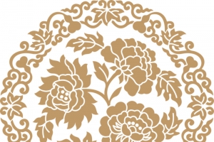 古典花纹花卉装饰图案