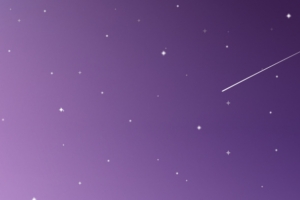 深邃星空紫色满天星