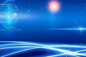 科技大气蓝色星空banner