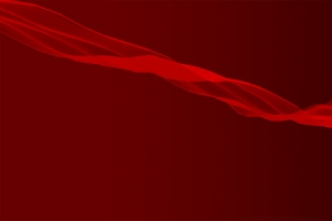 红色丝绸飘带大气淘宝海报banner