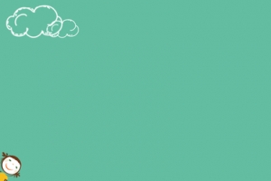 少儿培训卡通可爱手绘深绿banner