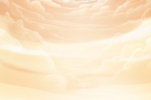 手绘云层天空背景