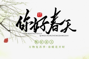 春分柳树燕子屋檐船春天