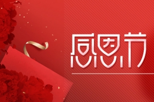 红色大促电器感恩节淘宝电商banner