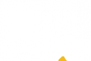 七黄色立体字七夕情人节