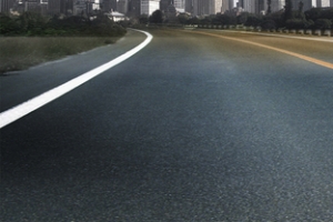 高速公路海报banner背景