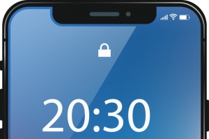 时尚手绘iPhoneX手机产品实物