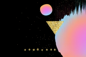 金色黑色星期五banner