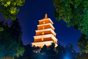 西安古镇风景高清图片素材