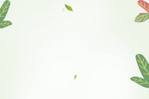 简约简单小清新大暑海报