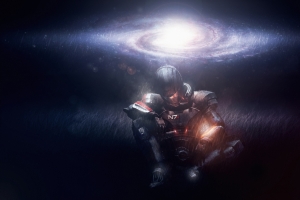 Commander Shepard 质量效应4k壁纸