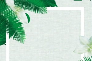 夏季促销清新简约宣传海报