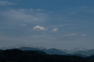 山脉 云 地平线 彩虹 风景 4k壁纸 3840x2160