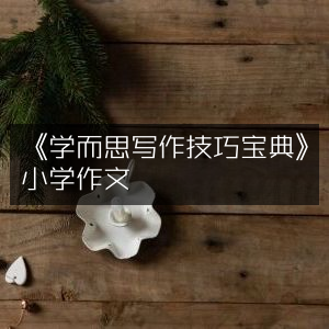 《小学作文提升秘籍，学而思写作技巧宝典》
