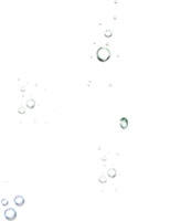 透明漂浮水珠