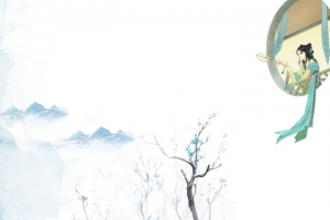 古风汉元素人物风景高清PNG透明漂浮设计素材免费下载