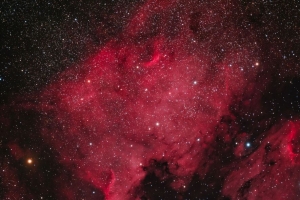 星系 星云 恒星 太空 红色 4k壁纸 3840x2160