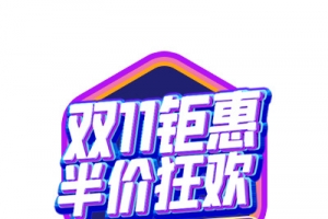 双11钜惠半价狂欢