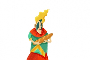 愚人节搞怪小丑