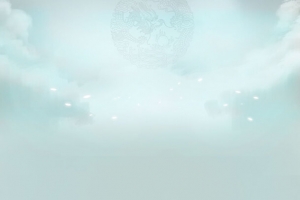 绿色梦幻游戏场景