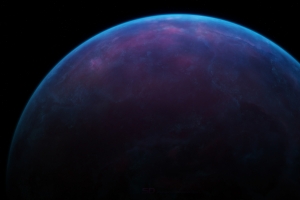 蓝色星球 星空4k壁纸