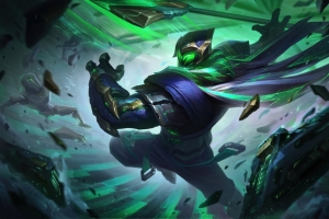 lol英雄联盟武器大师 征服者 贾克斯8k游戏壁纸7683x4320