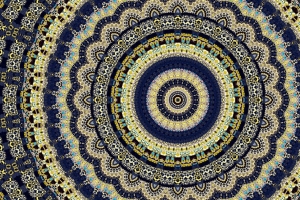 圆形 图案 万花筒 分形 抽象 4k壁纸 3840x2160