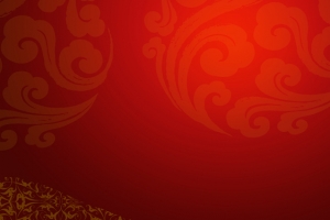 红色中国风背景