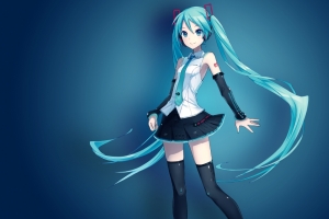 初音未来Vocaloid 4K壁纸