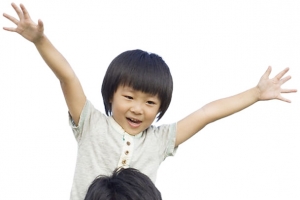 高清实拍摄影父子照片