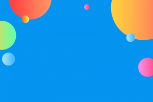 蓝色简约创意点上促销展架海报