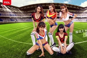 TCL足球宝贝4k壁纸