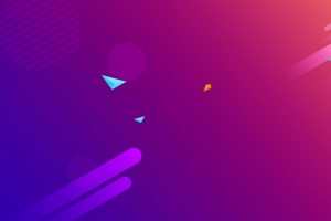 聚划算电商紫色橙色banner