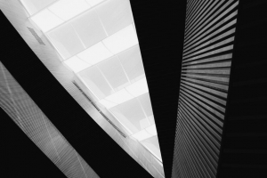 建筑 建筑 仰视图 黑白 黑白 4k壁纸 3840x2160