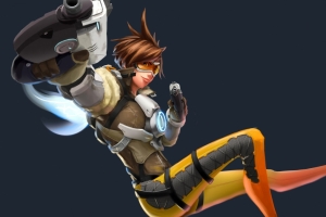 守望先锋TRACER 3840x2160游戏壁纸