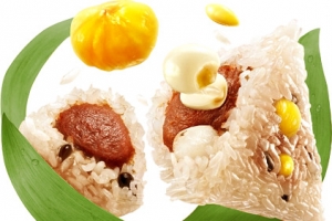 创意合成红枣粽子