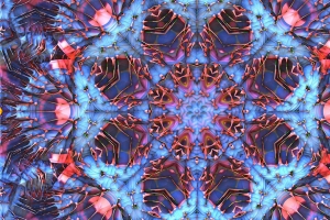 分形 图案 花瓣 抽象 数字艺术 4k壁纸 3840x2160