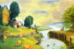 插画背景