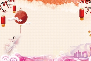 2019年猪年背景海报