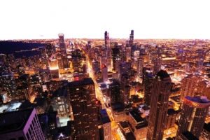 繁华城市夜景