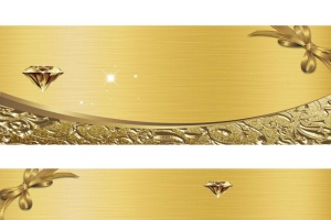 代金券金色高端背景