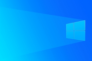 Windows 10 logo 简约4k电脑壁纸