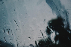 下雨伤感的交织世界