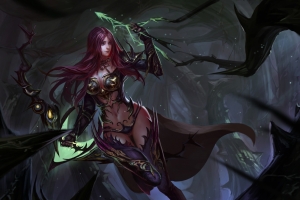 丛林女王 二次元 美女游戏角色 4k壁纸