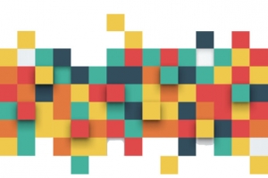 方块色彩高清PNG透明装饰元素图案设计素材免费下载