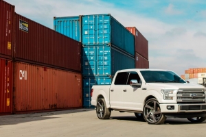福特f150 福特 汽车 suv 白色 正面 4k壁纸 3840x2160